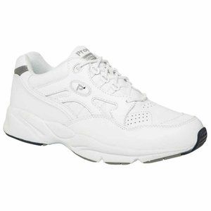 New Men's Propet Stability Walker white lace WW